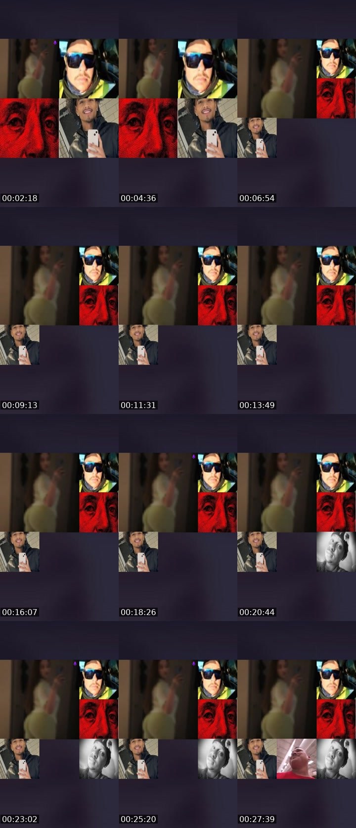 Contact-sheet preview of 🤍MightyWoman✝️'s Liveme recording