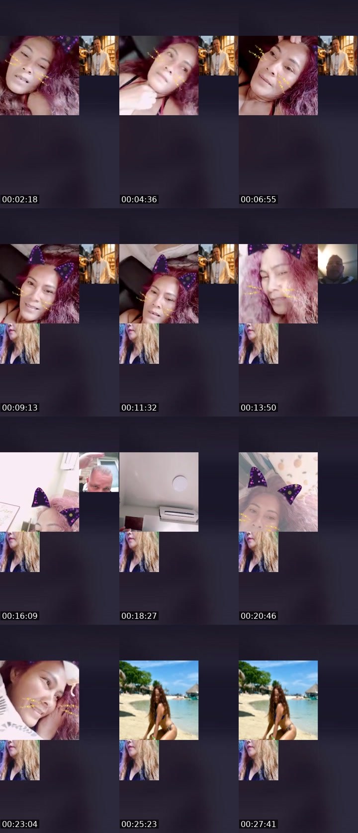 Contact-sheet preview of 13KLabz🏄‍♂️ELT's Liveme recording