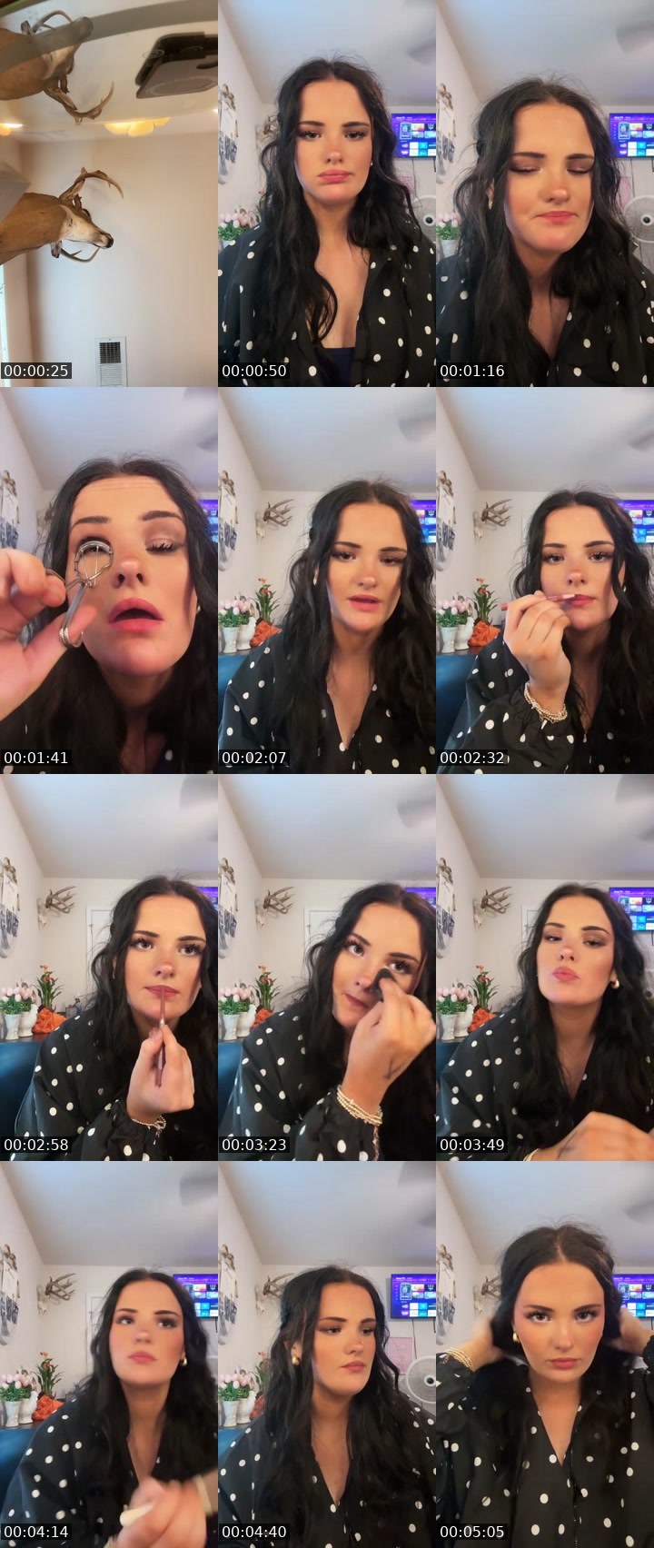 Contact-sheet preview of Chloeepaigeh's Liveme recording