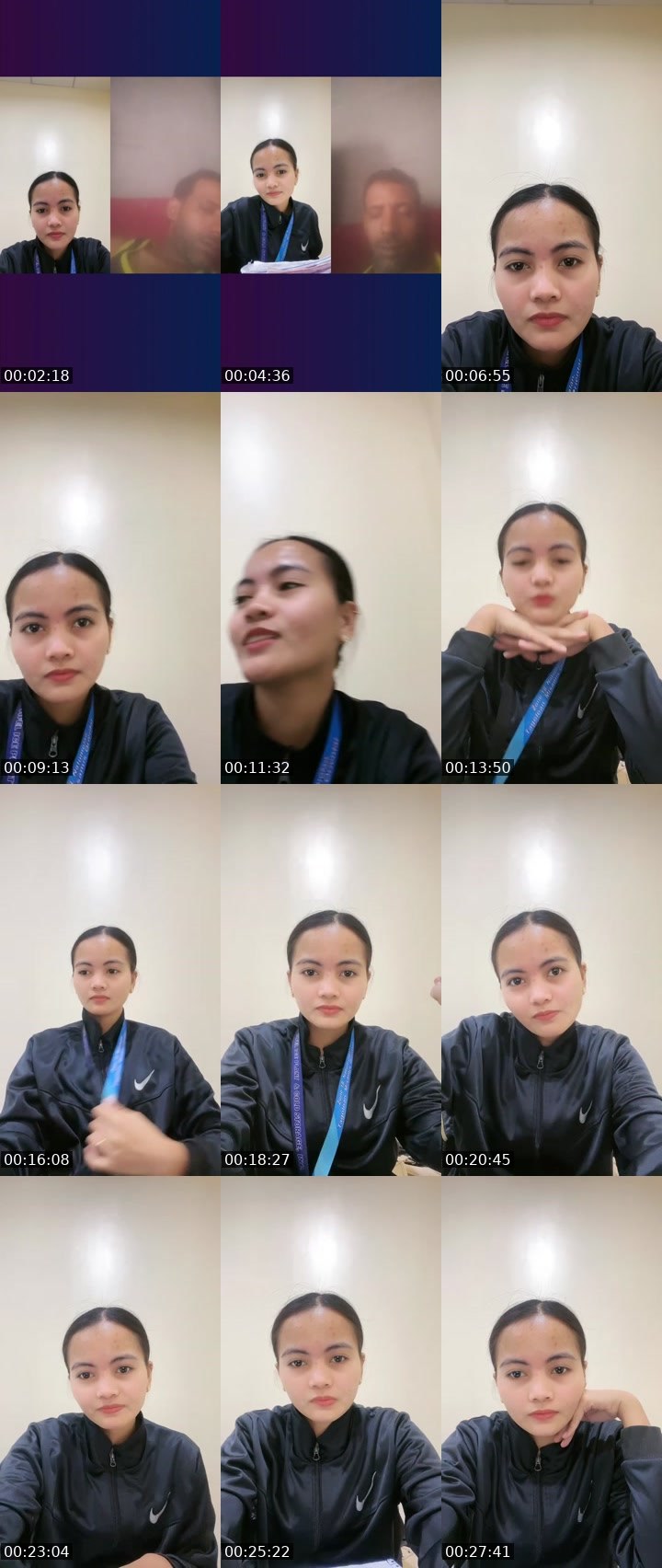Contact-sheet preview of Noble-84257004's Liveme recording