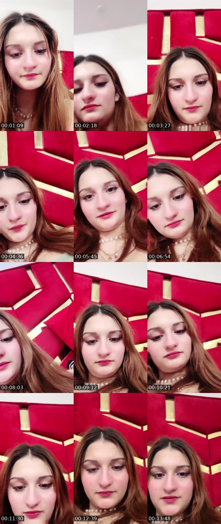 Contact-sheet preview of Hamyynaaa's Liveme recording