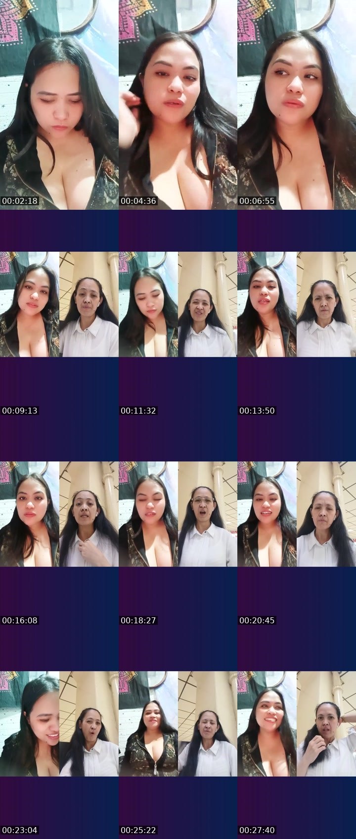 Contact-sheet preview of 🏄Louise🌐👏's Liveme recording