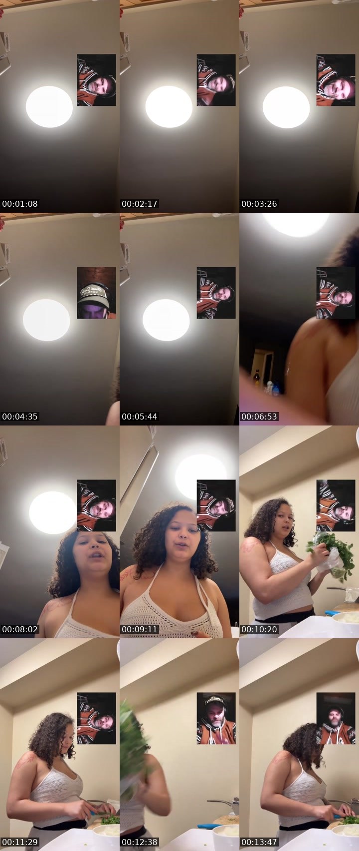 Contact-sheet preview of Starfire 🇮🇹🇯🇲's Liveme recording