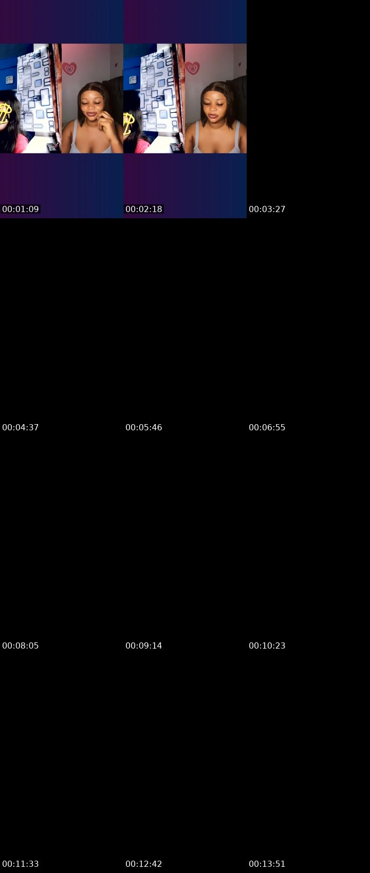 Contact-sheet preview of Lilly ⭐🌟's Liveme recording