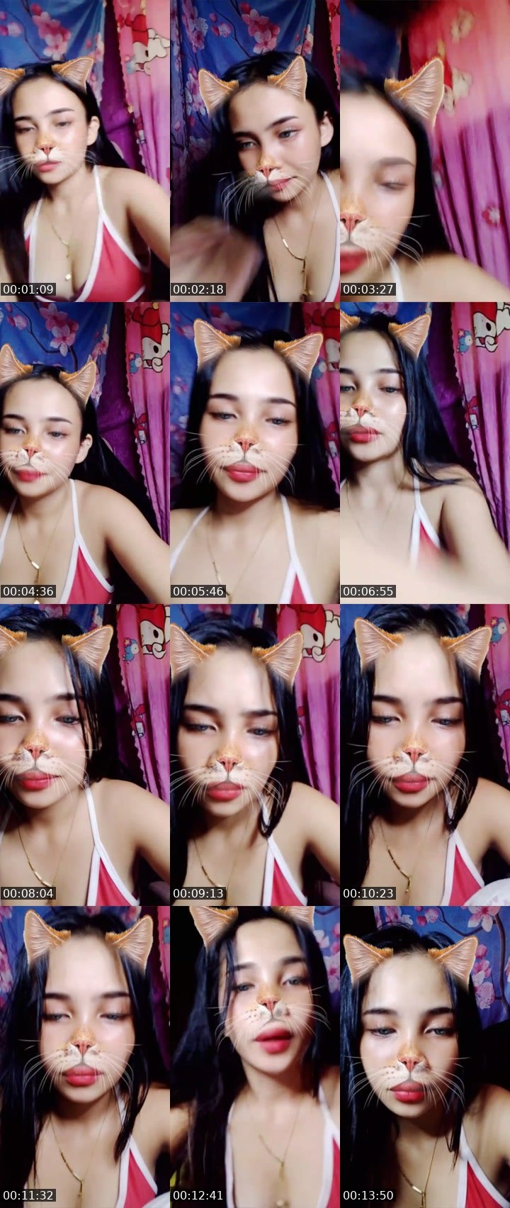Contact-sheet preview of 👸jess🦄's Liveme recording