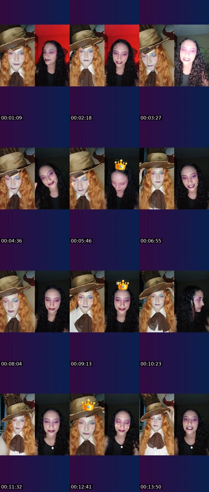 Contact-sheet preview of 🫧Jesskatta🍫's Liveme recording