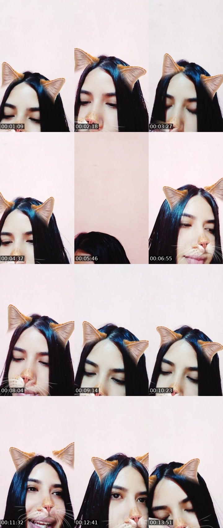 Contact-sheet preview of 👑⃤ Danielita🐰's Liveme recording