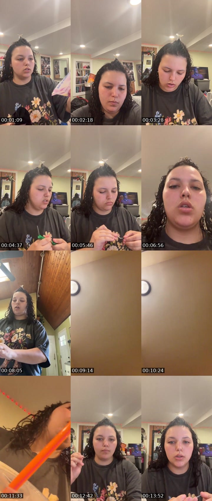 Contact-sheet preview of Iesha Benoit's Liveme recording