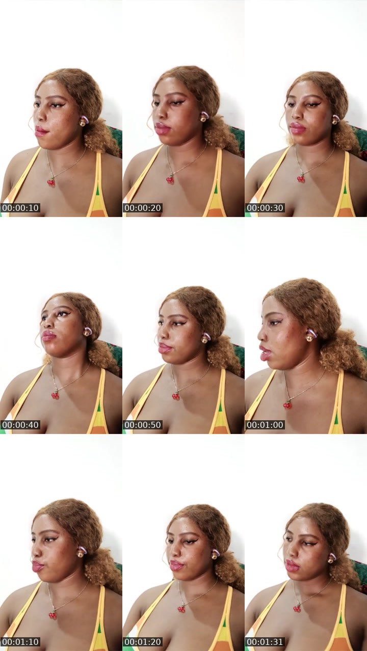 Contact-sheet preview of Caramel 🏦's Liveme recording