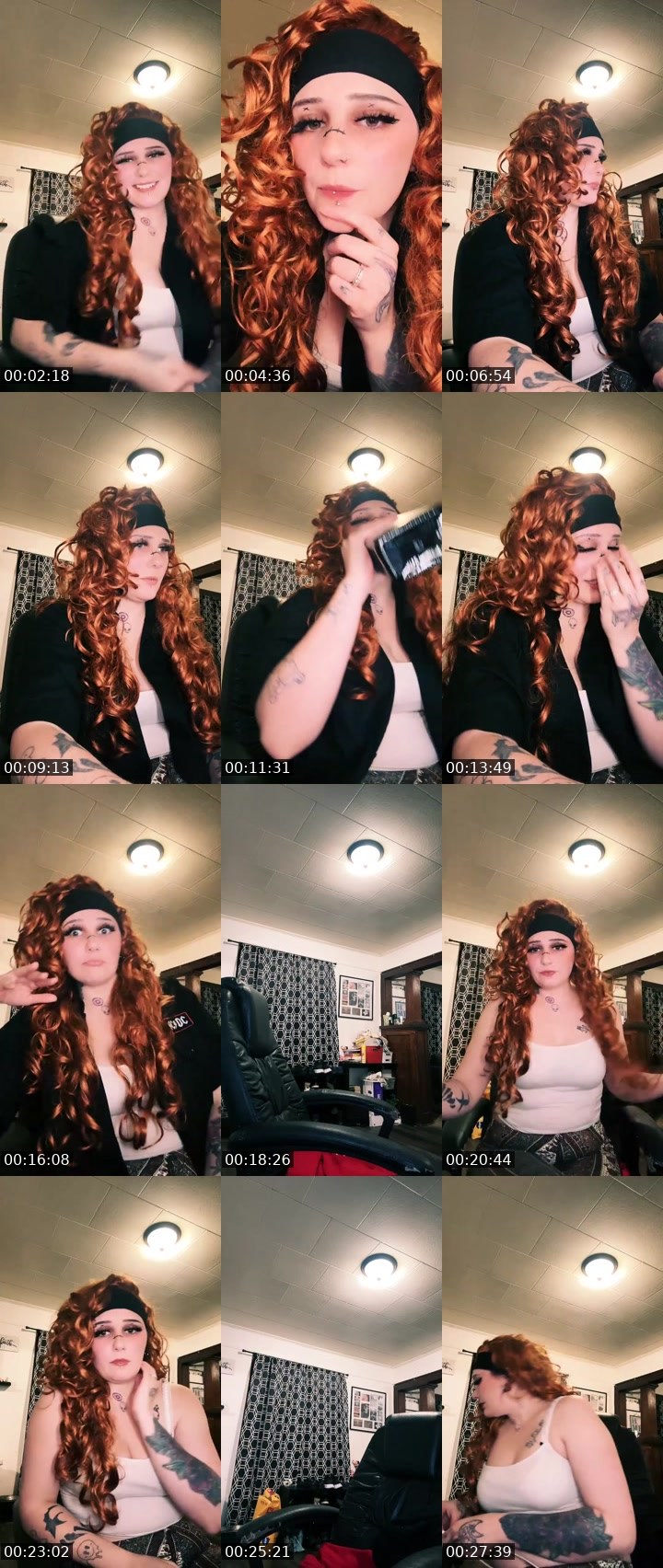 Contact-sheet preview of Triipdead's Liveme recording