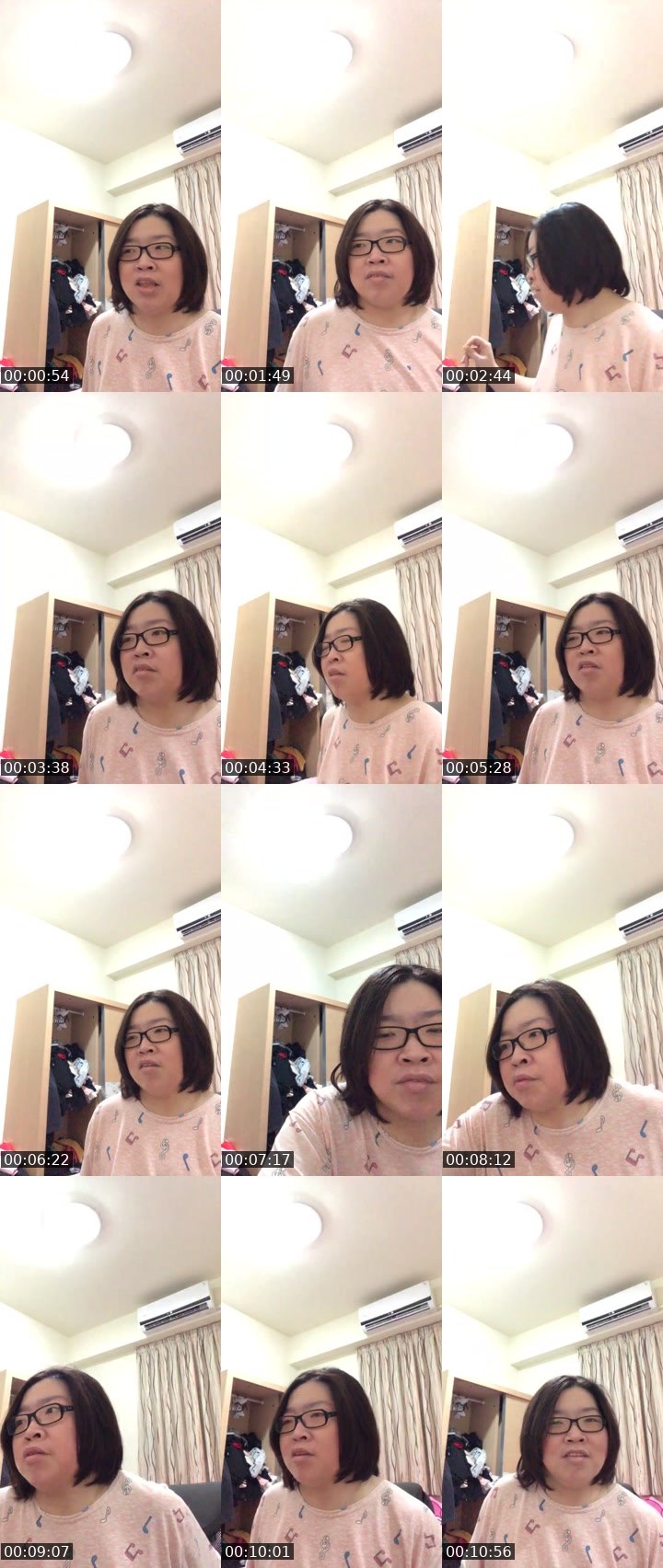 Contact-sheet preview of Sunny ⭐️⭐️'s Liveme recording