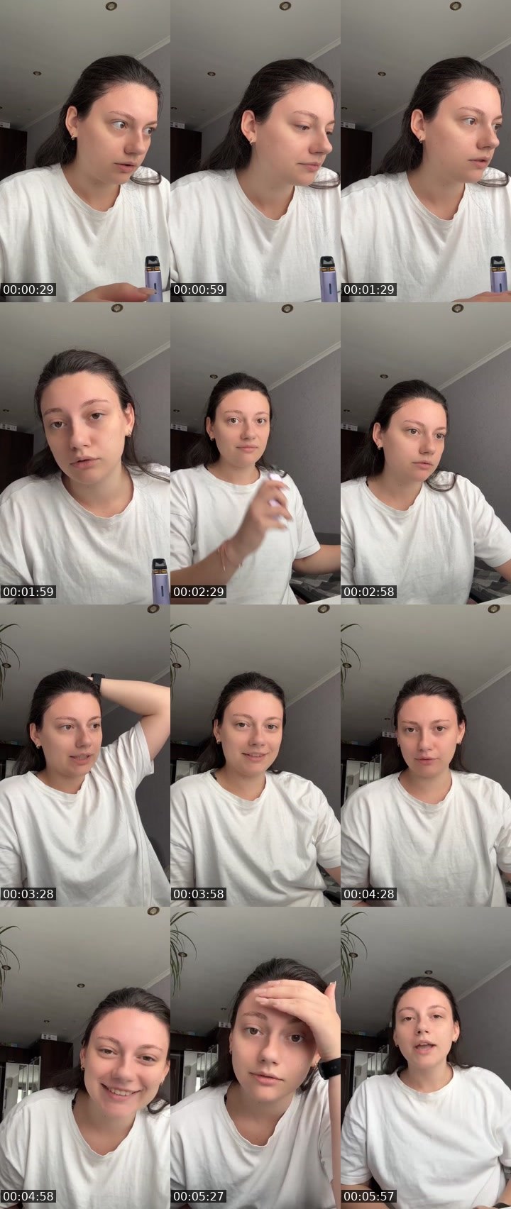 Contact-sheet preview of ✨drsle✨'s Liveme recording