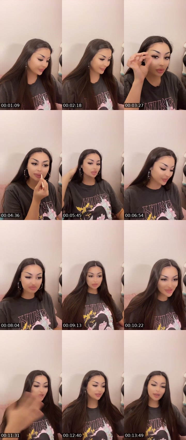 Contact-sheet preview of 🧿BlessSeii💕's Liveme recording