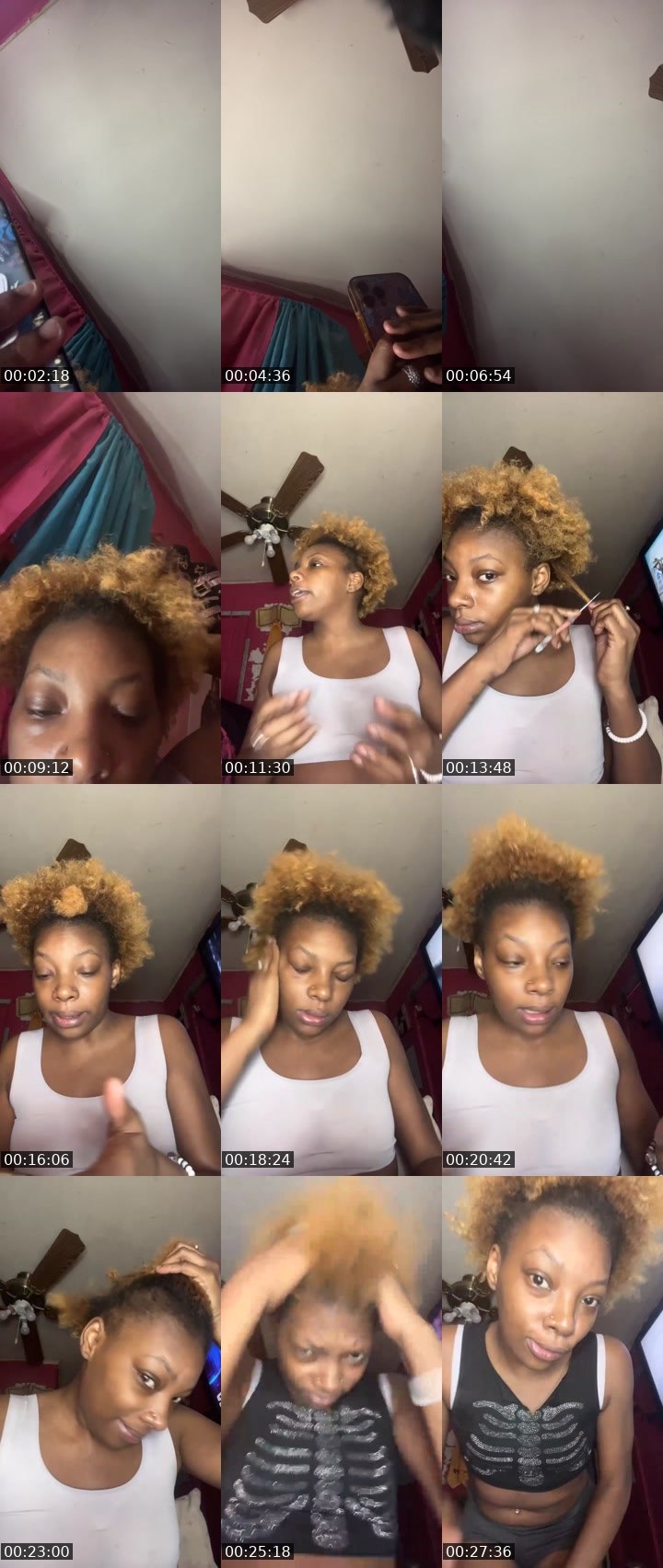 Contact-sheet preview of BrownSugar😍🤎's Liveme recording