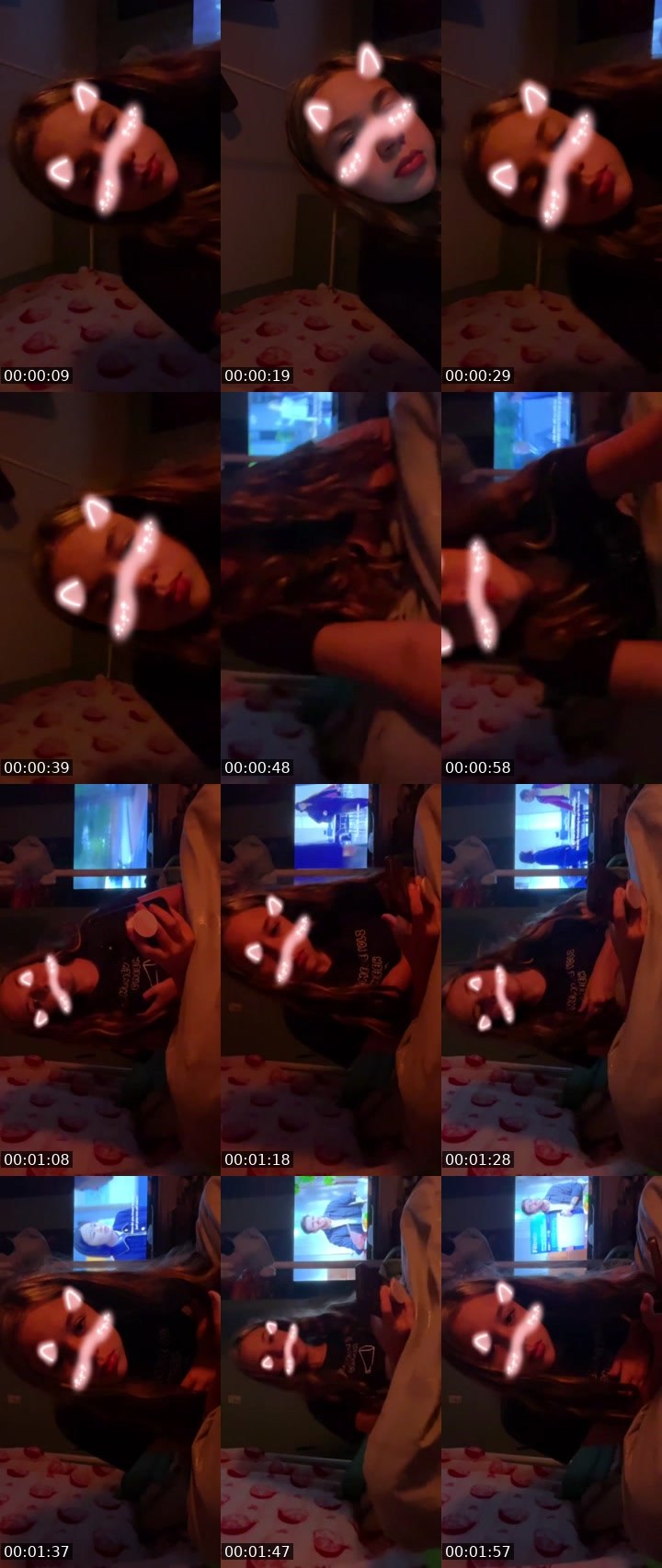 Contact-sheet preview of Lilz😘's Liveme recording