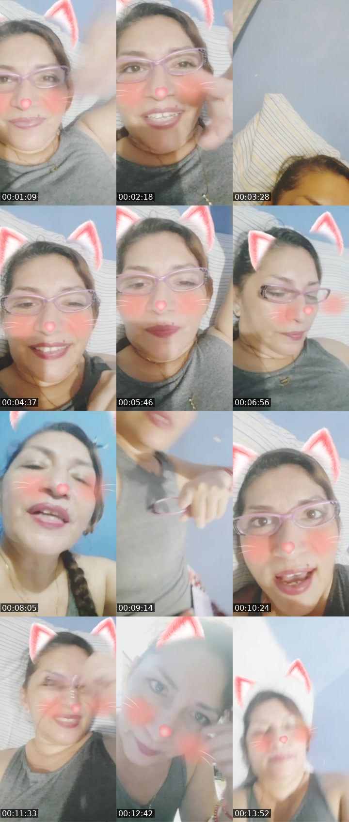 Contact-sheet preview of Lili🪄💕's Liveme recording