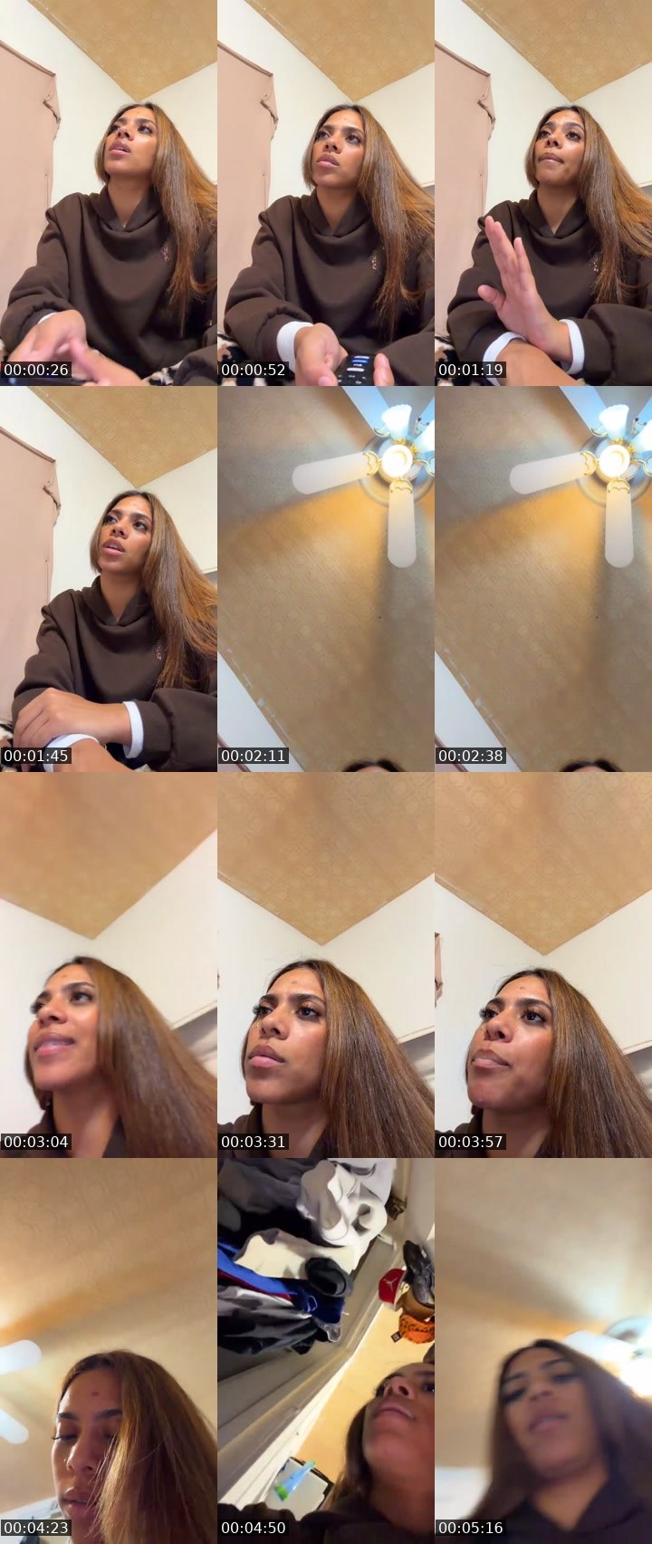 Contact-sheet preview of 🥰Rina's Liveme recording