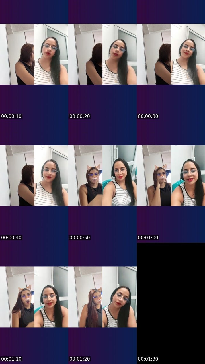 Contact-sheet preview of 🌐🔥lizeth🎀 🧸's Liveme recording
