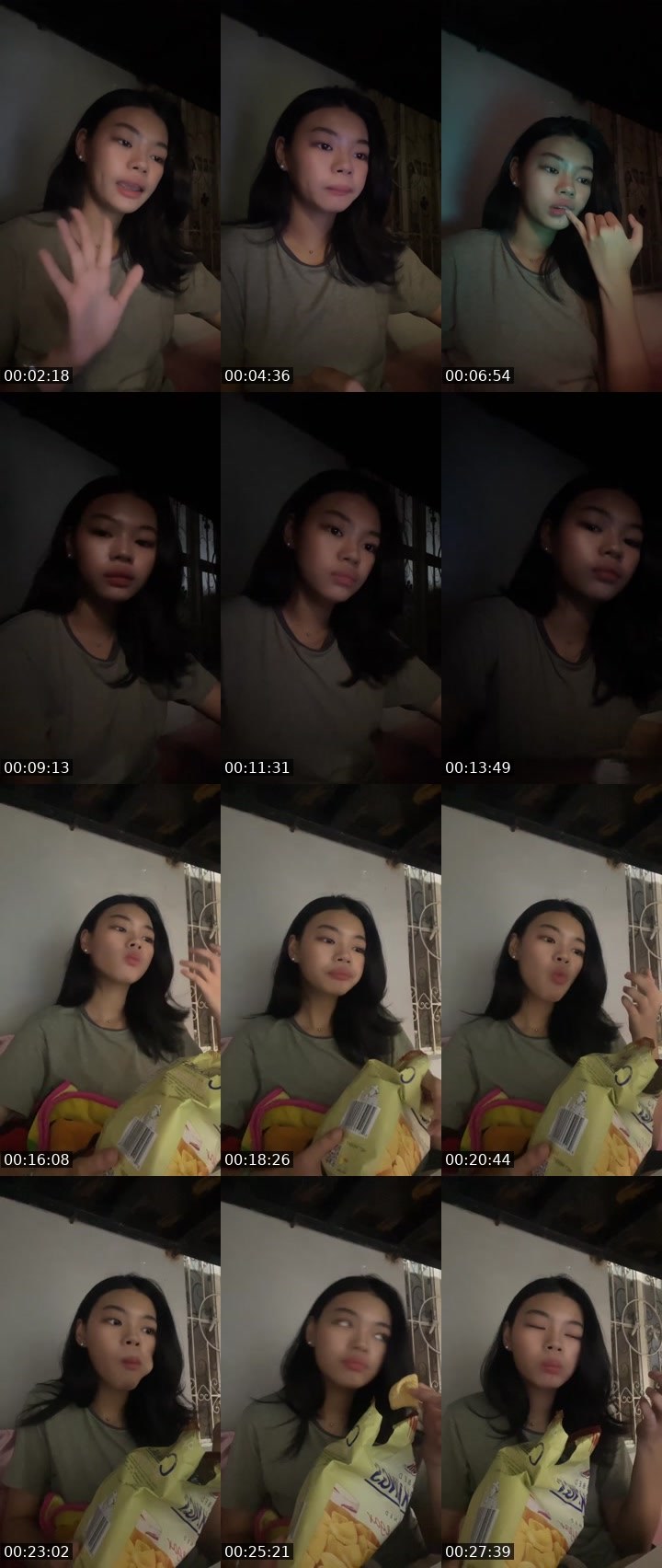 Contact-sheet preview of ᵀᴿˢ&P⭕️Honey💗's Liveme recording