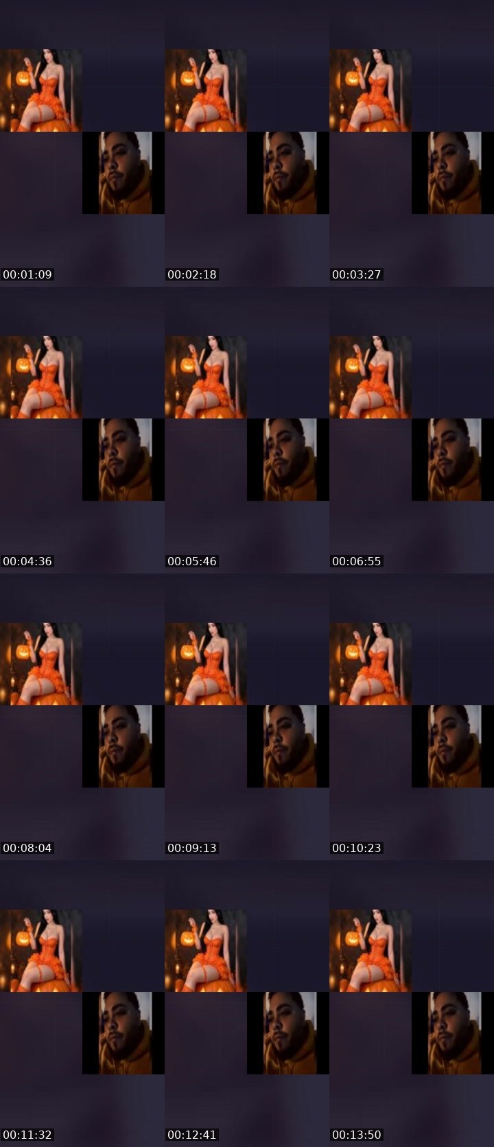 Contact-sheet preview of 👑⃤Yคritah🌸's Liveme recording