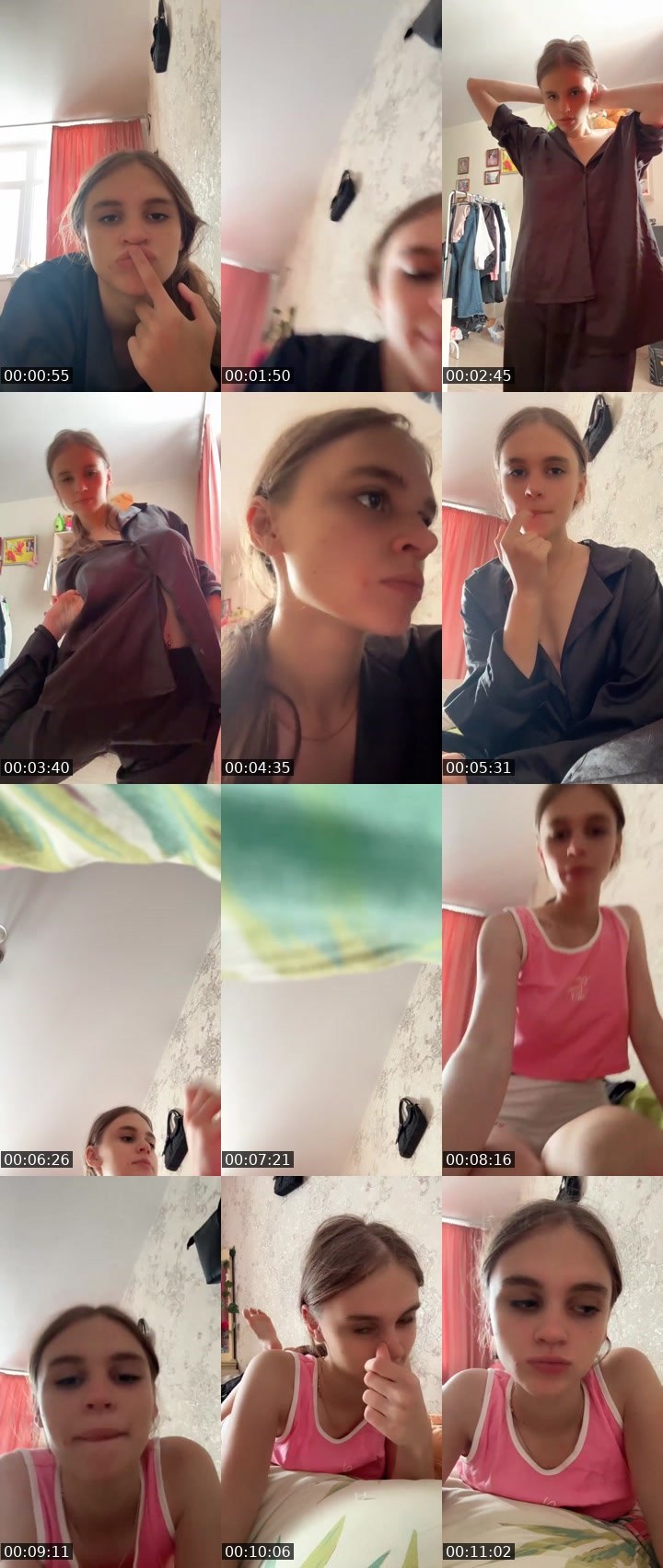 Contact-sheet preview of 🦢Marshmallow🦢's Liveme recording
