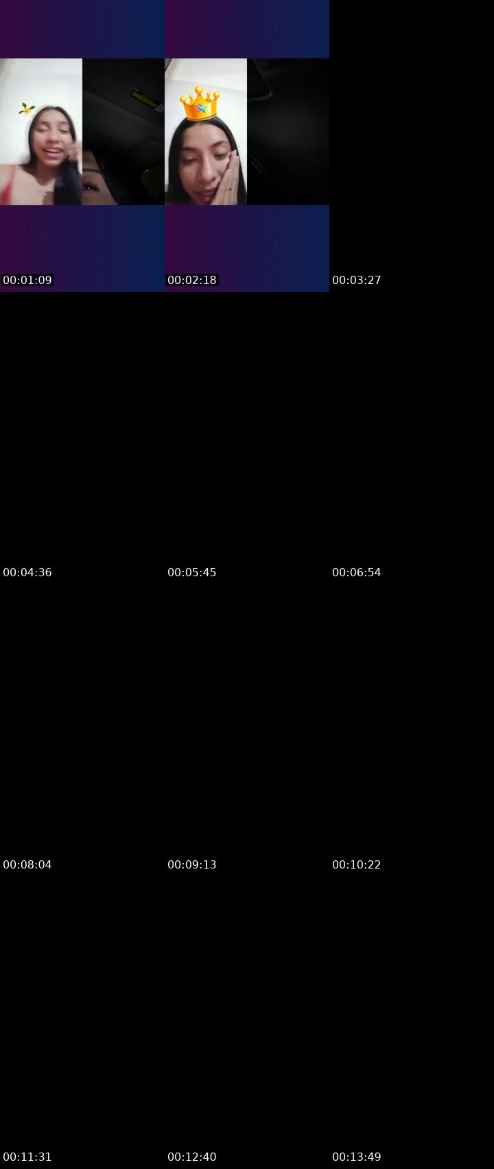 Contact-sheet preview of alexa$👑💜's Liveme recording
