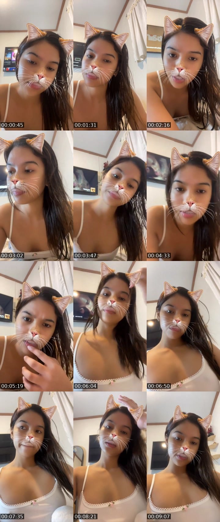 Contact-sheet preview of ᵗⁱⁿʸᵃˡˡⁱᵉ's Liveme recording