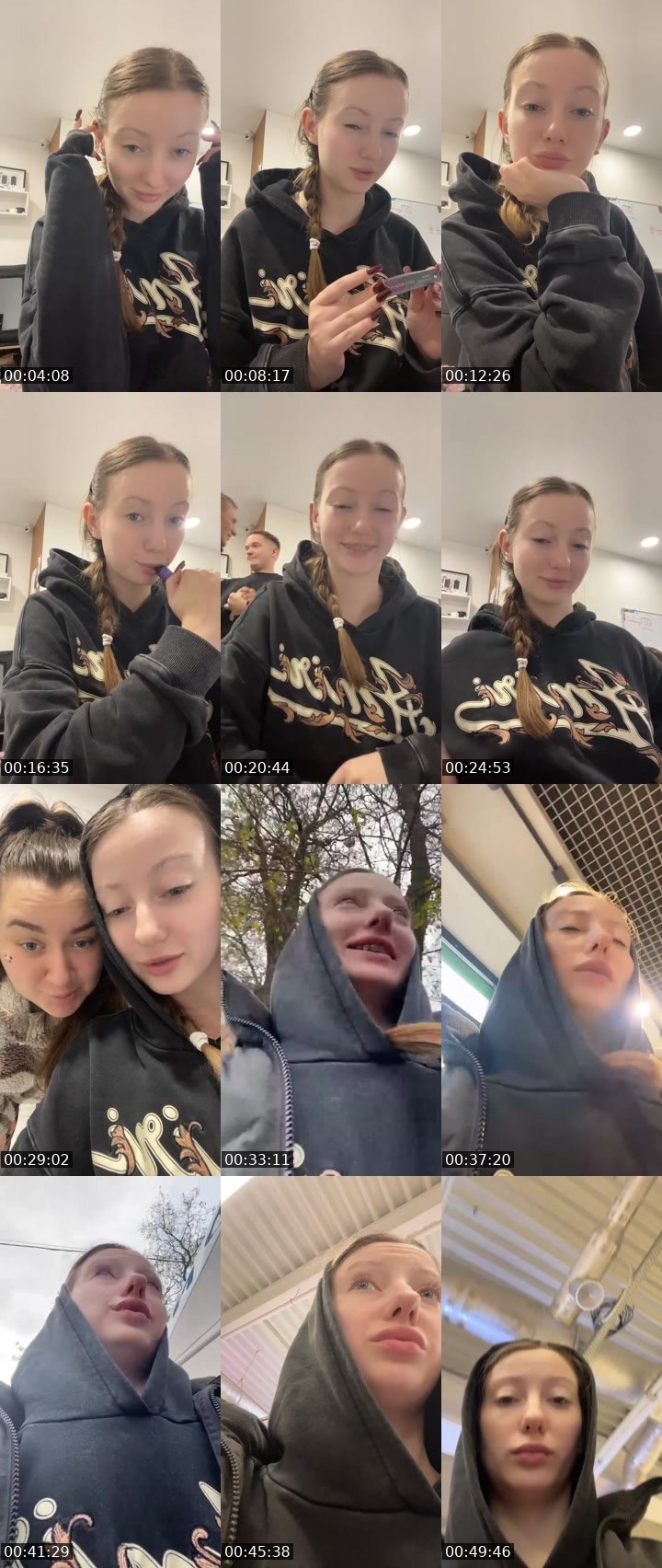 Contact-sheet preview of marrywANNA🪬's Liveme recording