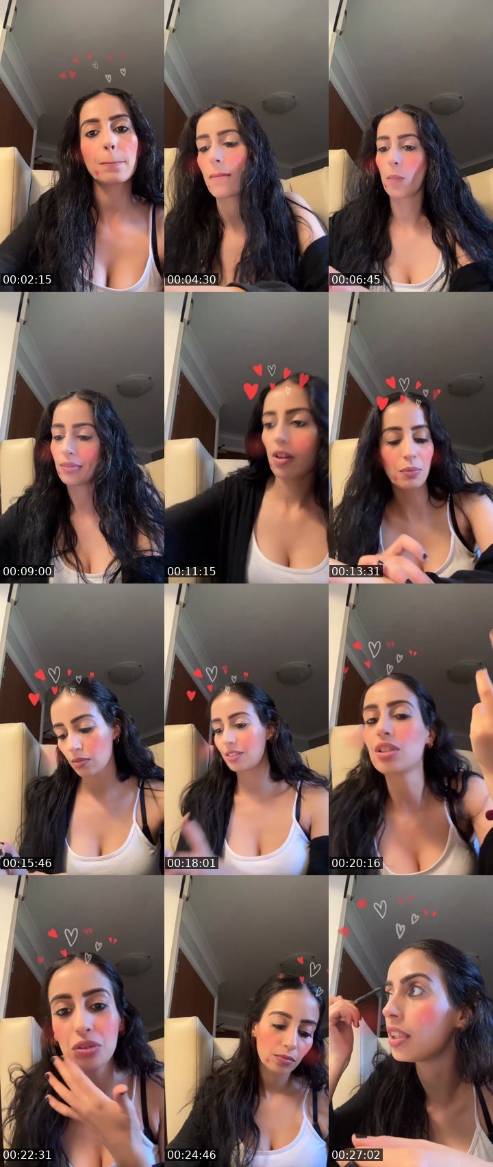 Contact-sheet preview of 𝐌𝐘𝐒𝐓𝐄𝐑𝐘 🐝's Liveme recording