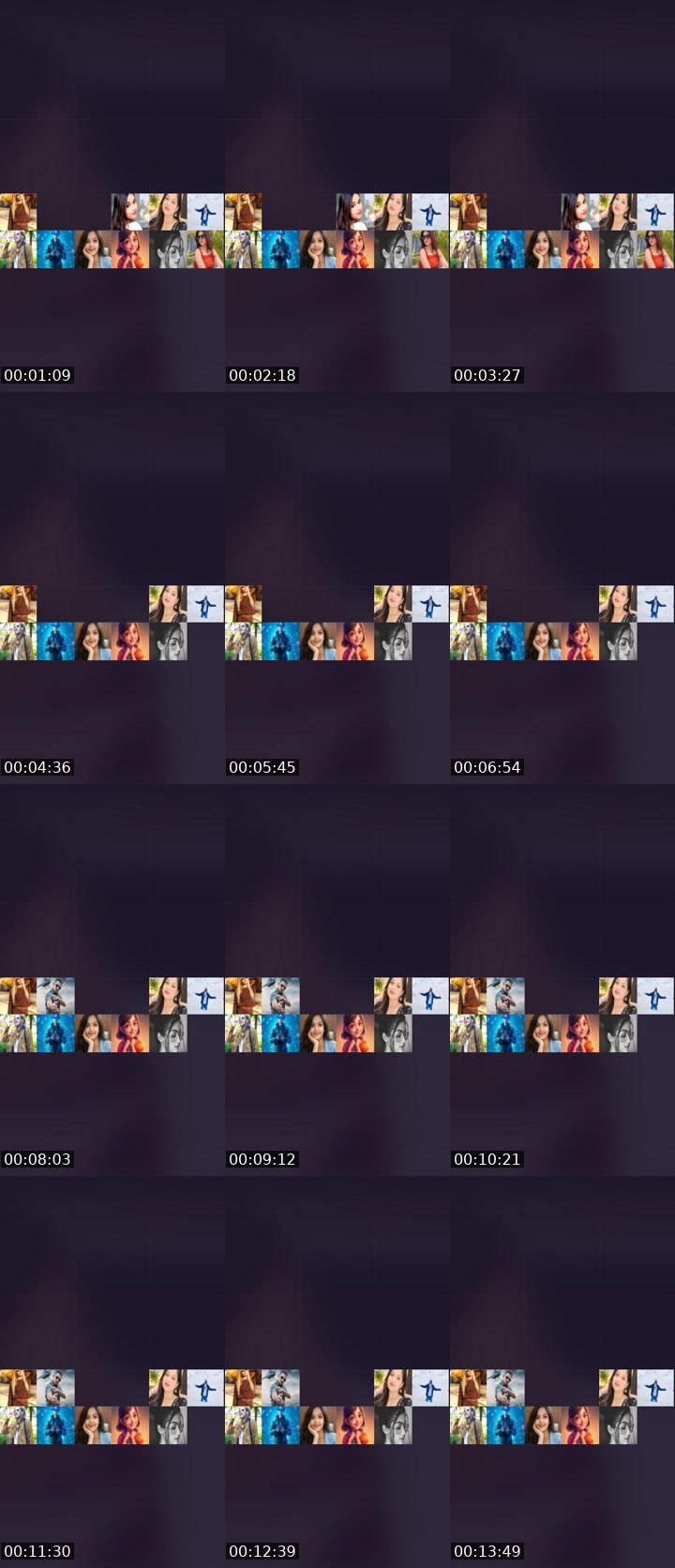 Contact-sheet preview of 😉Kate 🤍℄'s Liveme recording
