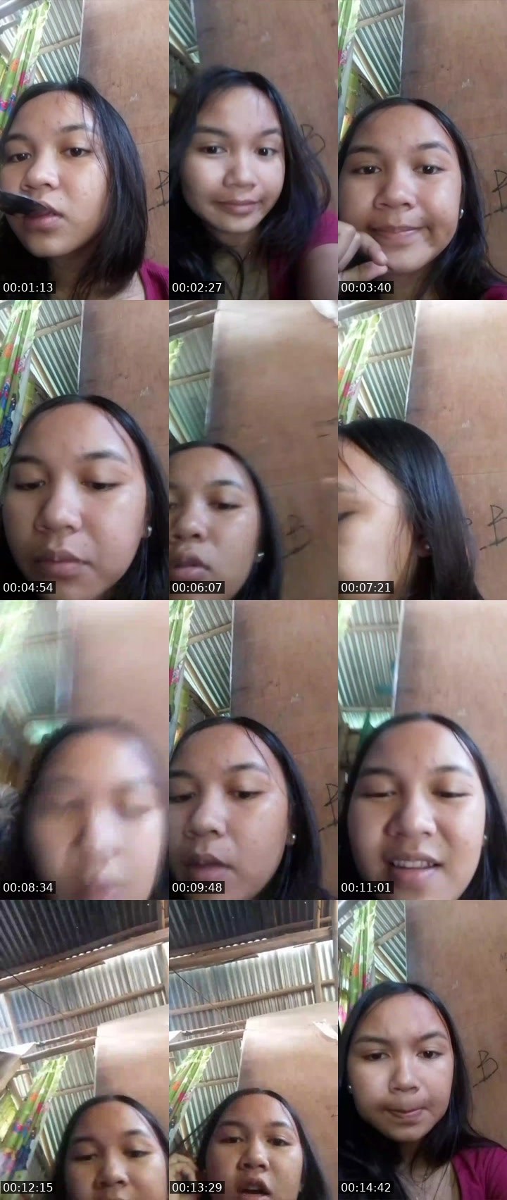 Contact-sheet preview of 💎ᴰᴮshena's Liveme recording