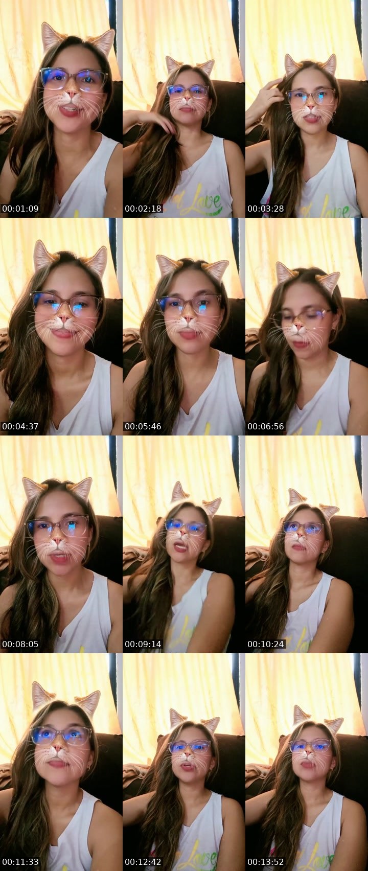 Contact-sheet preview of 😈F🪩Ⓡever👑's Liveme recording