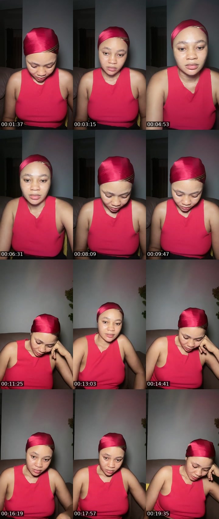 Contact-sheet preview of Bestgirl🤍's Liveme recording