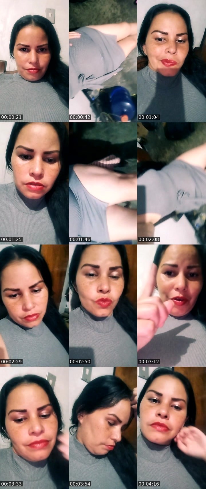 Contact-sheet preview of lisett👑's Liveme recording