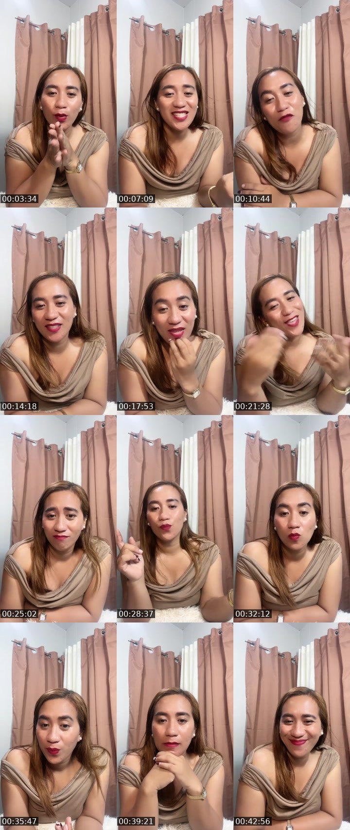 Contact-sheet preview of 👑Theia🧚‍♀️'s Liveme recording