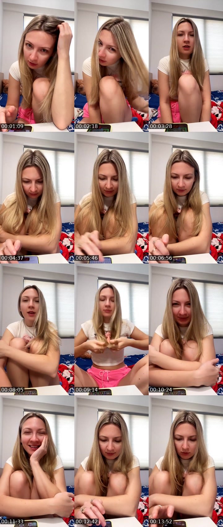 Contact-sheet preview of ♥️EvA🇷🇺's Liveme recording
