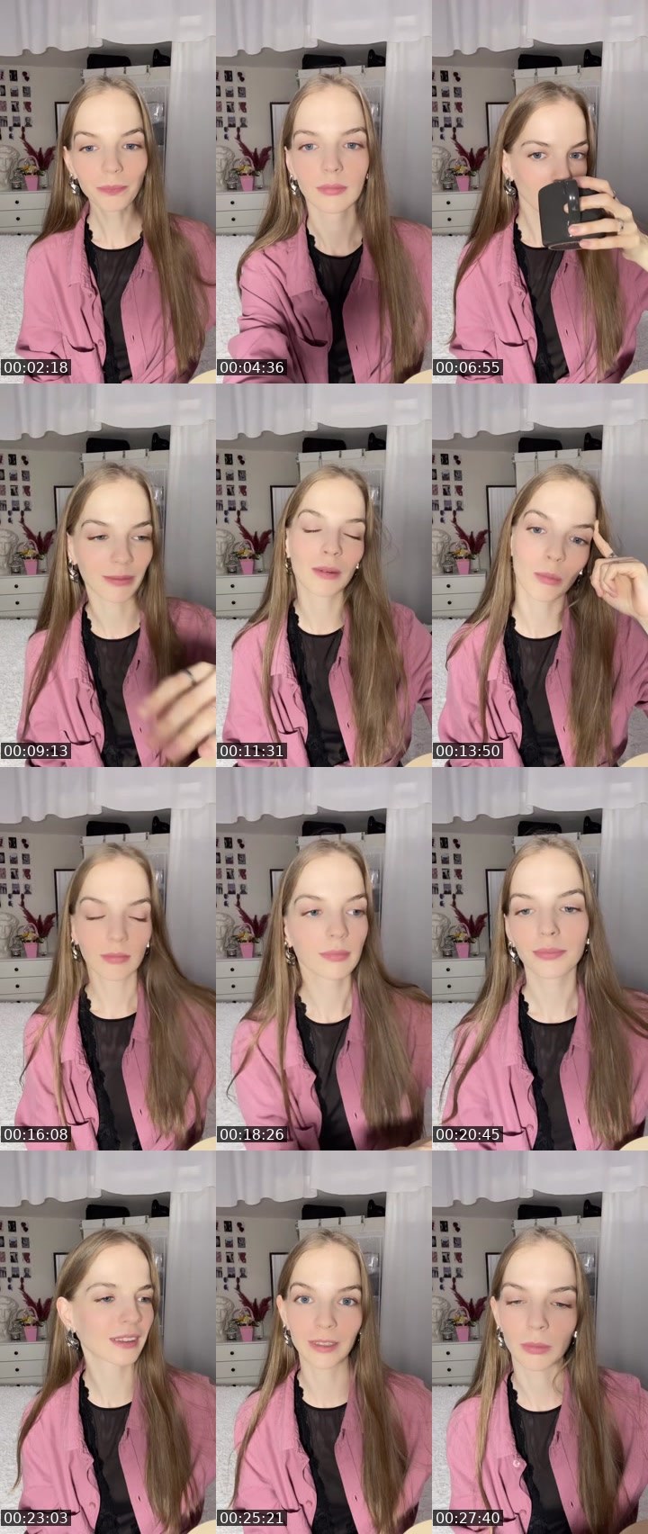 Contact-sheet preview of 𝙾𝚑 ོ☁️𝙹𝚞𝚕𝚜 ོ's Liveme recording
