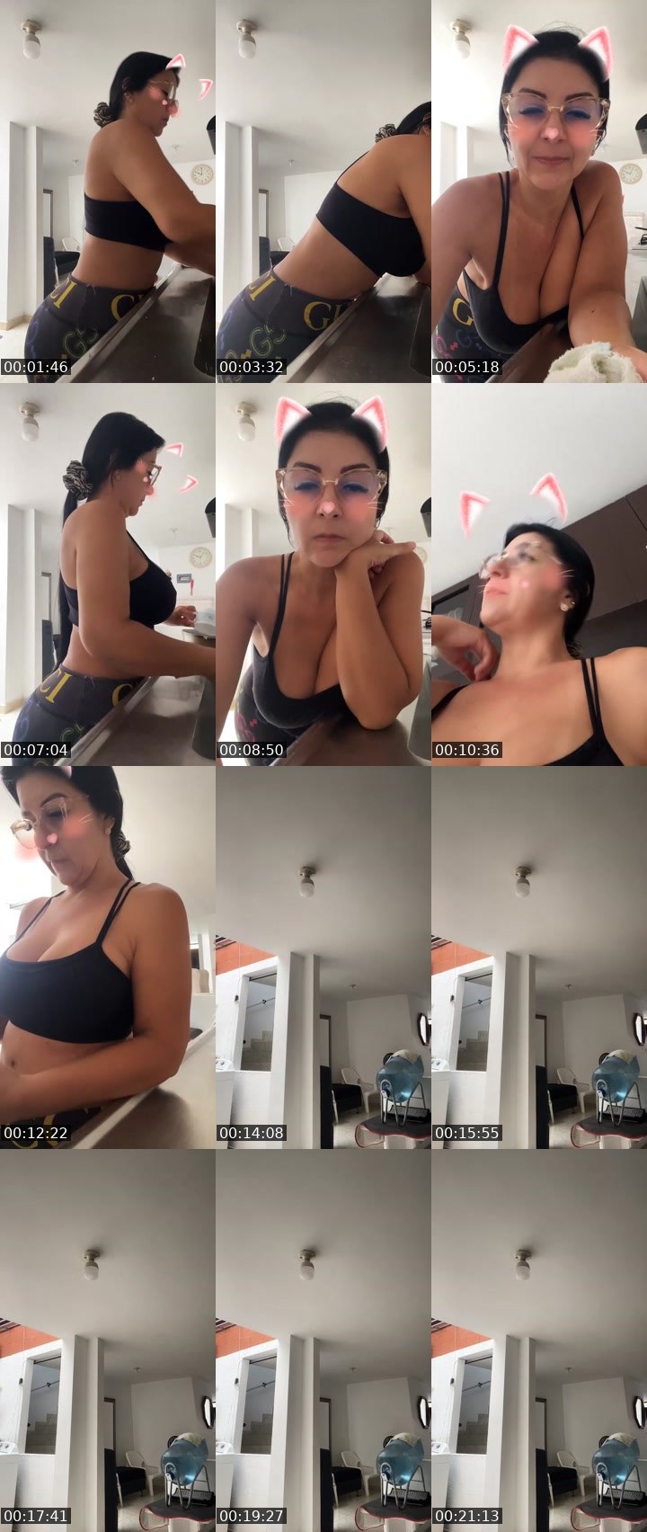 Contact-sheet preview of 👑Natasha 💸🍫💯🇨🇴's Liveme recording