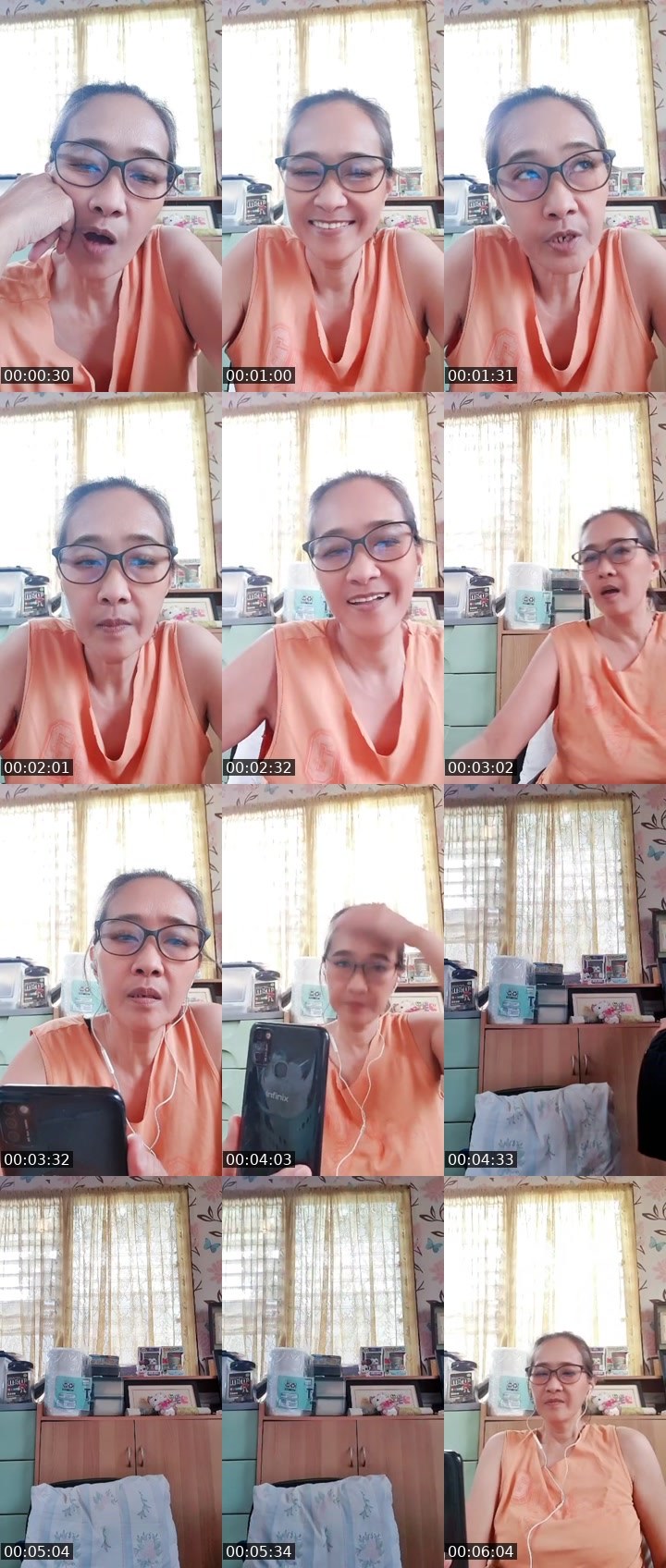 Contact-sheet preview of ᵀᴿˢ&P⭕️mommybee's Liveme recording