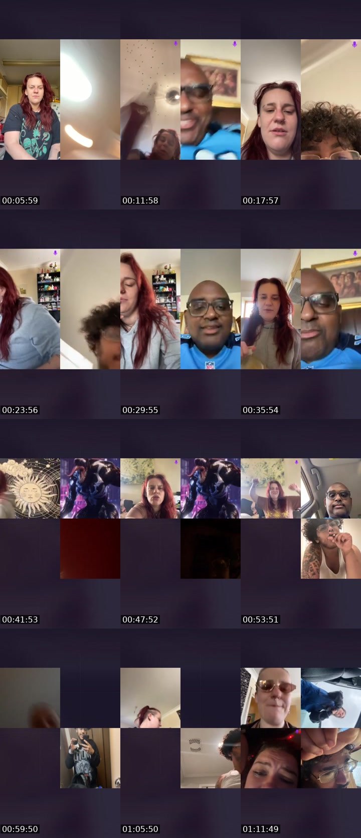 Contact-sheet preview of 🔆⃤thegardenofedon's Liveme recording