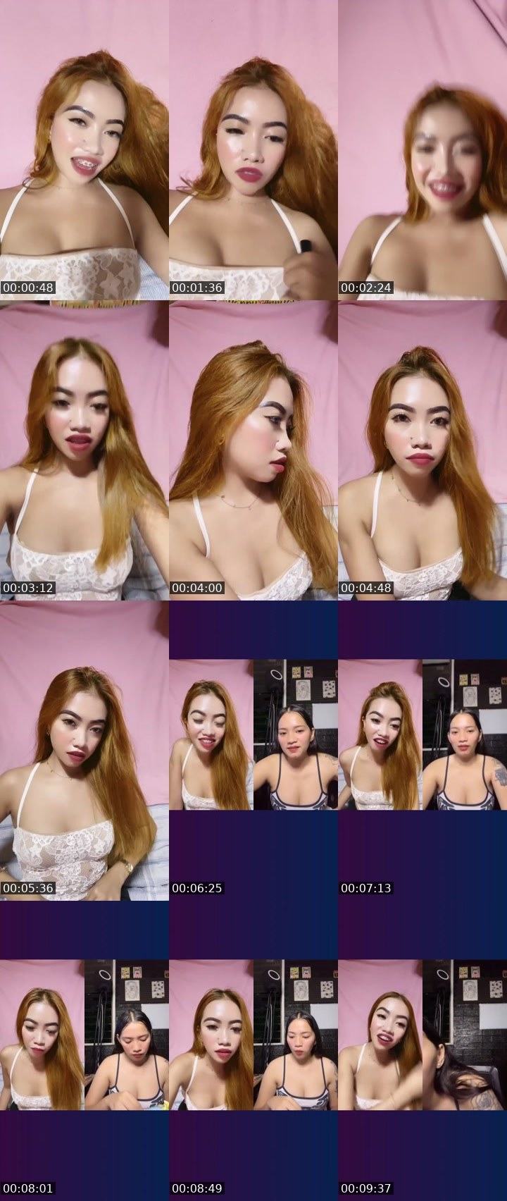 Contact-sheet preview of 👸Aravielle🌙's Liveme recording