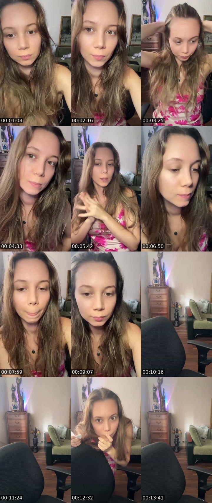 Contact-sheet preview of ✨🦋MARTENZA🦋✨'s Liveme recording