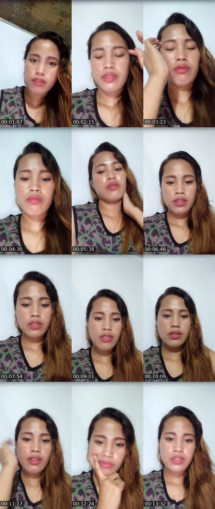 Contact-sheet preview of 👸yunee🦢's Liveme recording