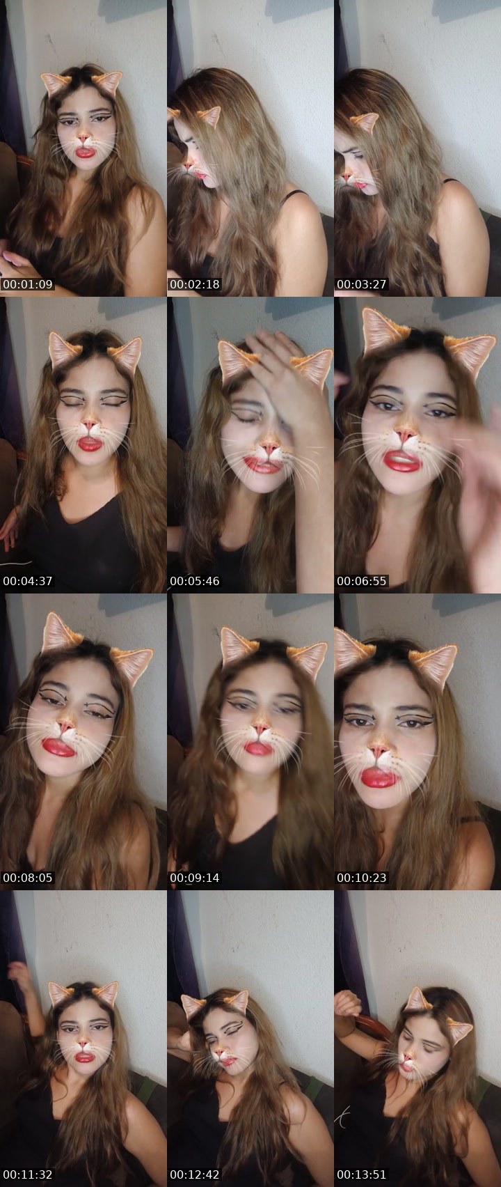 Contact-sheet preview of 🏹 Lenni🫧's Liveme recording