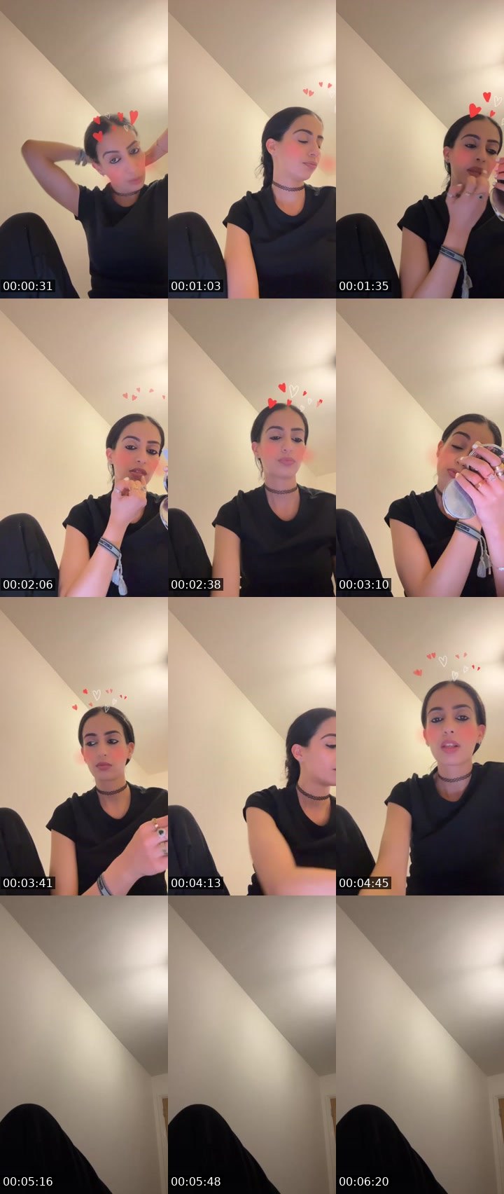 Contact-sheet preview of 𝐌𝐘𝐒𝐓𝐄𝐑𝐘 🐝's Liveme recording