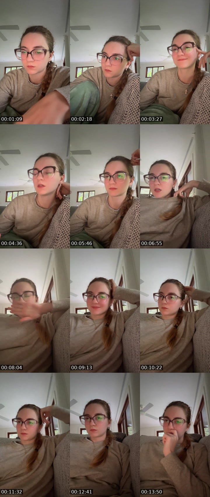 Contact-sheet preview of Staceyvibezzz's Liveme recording