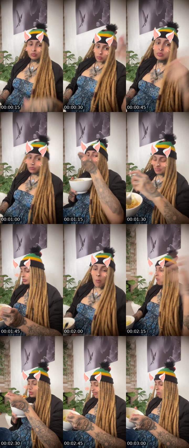 Contact-sheet preview of 🔥⃤Jhey's Liveme recording