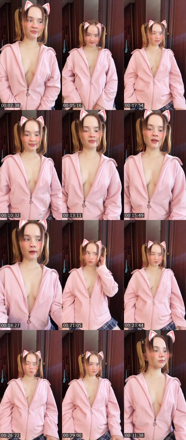 Contact-sheet preview of Tanya Oink-Oink's Liveme recording