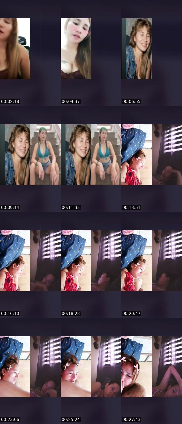 Contact-sheet preview of ✨Stella🐠🐠🐋's Liveme recording