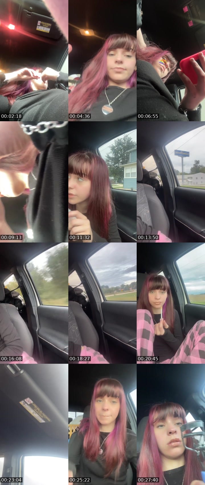 Contact-sheet preview of 𝕄𝕒𝕞𝕚𝕟𝕒𝕕𝕪𝕒♊︎'s Liveme recording